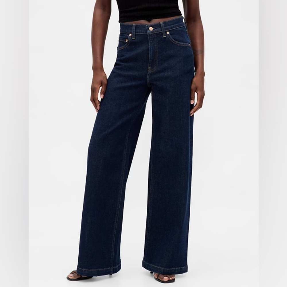 NWT Gap High Rise Wide-Leg Jeans